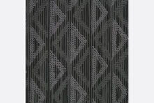 Load image into Gallery viewer, CD Diamond Bermuda Shorts • Black and Gray Silk Twill

