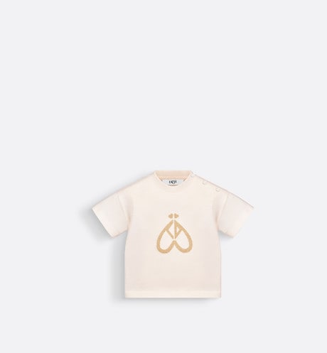 Baby T-Shirt • Cream Cotton Jersey