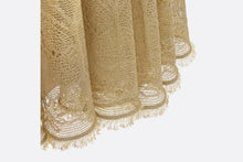 Load image into Gallery viewer, Dior Or Mid-Length Flared Skirt • Gold-Tone Technical Cotton Lace
