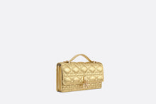 Load image into Gallery viewer, Dior Or My Dior Mini Bag • Metallic Platinum-Tone Crinkled Cannage Calfskin
