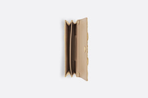 Dior Or My Dior Mini Bag • Metallic Platinum-Tone Crinkled Cannage Calfskin