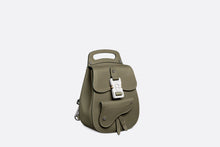 Load image into Gallery viewer, Mini Gallop Sling Bag • Khaki Grained Calfskin
