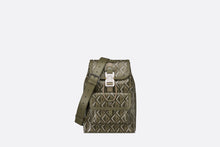 Load image into Gallery viewer, Dior Hit The Road Sling Bag • Khaki CD Diamond Canvas
