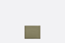 Load image into Gallery viewer, CD Icon Bifold Wallet • Khaki Grained Calfskin
