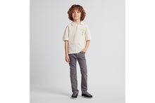 Load image into Gallery viewer, Kid&#39;s Bobby Polo Shirt • Beige Cotton Piqué
