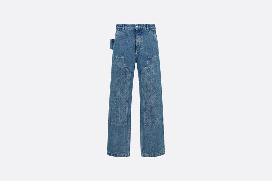Cannage Carpenter Jeans • Blue Cotton Twill