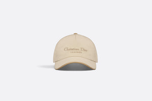 Christian Dior Couture Baseball Cap • Beige Technical Cotton