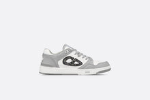 Load image into Gallery viewer, B57 Low-Top Sneaker • Dior Gray and White Smooth Calfskin with Beige and Black Dior Oblique Jacquard
