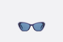 Load image into Gallery viewer, DiorPacific B3U • Transparent Blue Butterfly Sunglasses
