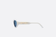 Load image into Gallery viewer, DiorSignature B8U • Milky Ivory Oval Sunglasses
