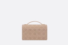Load image into Gallery viewer, My Dior Top Handle Bag • Caramel Beige Cannage Embroidered Cotton with Micropearls
