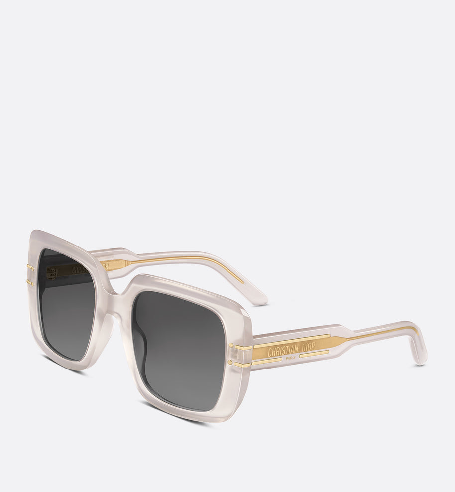 DiorSignature S11I • Mink Gray Square Sunglasses