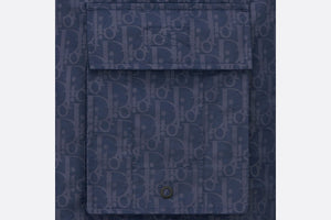 Dior Oblique Swim Shorts • Navy Blue Technical Fabric