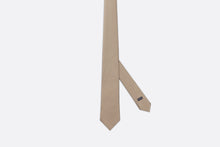 Load image into Gallery viewer, Dior Oblique Tie • Beige Silk

