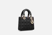 Load image into Gallery viewer, Small Lady Dior Bag • Black Grained Cannage Calfskin
