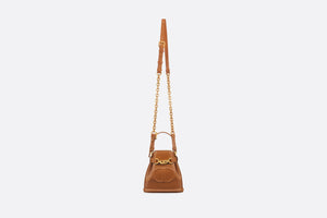 Small C'est Dior Bag • Golden Saddle CD-Embossed Calfskin