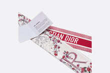 Load image into Gallery viewer, ABCDior R Rose - Romantique Mitzah Scarf • Ivory Multicolor Silk Twill
