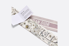 Load image into Gallery viewer, ABCDior E Edelweiss - Étoile Mitzah Scarf • Ivory Multicolor Silk Twill
