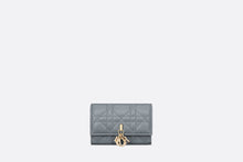 Load image into Gallery viewer, My Dior Glycine Wallet • Cloud Blue Cannage Lambskin
