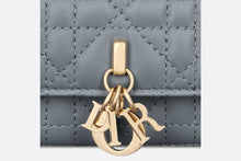 Load image into Gallery viewer, My Dior Glycine Wallet • Cloud Blue Cannage Lambskin
