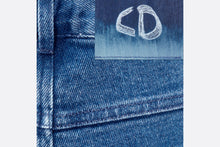 Load image into Gallery viewer, Kid&#39;s Bermuda Shorts • Blue Cotton Denim
