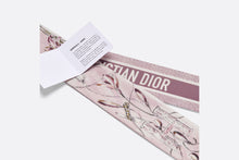 Load image into Gallery viewer, ABCDior H Hémérocalle - Heures Mitzah Scarf • Ivory Multicolor Silk Twill
