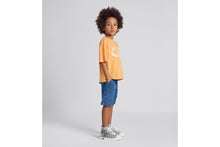 Load image into Gallery viewer, Kid&#39;s Bermuda Shorts • Blue Cotton Denim
