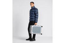 Load image into Gallery viewer, DIOR AND RIMOWA Carry-On Luggage • Gradient Blue Dior Oblique Aluminum

