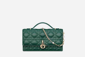 Miss Dior Mini Bag • Pine Green Cannage Lambskin