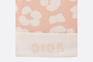 Newborn Gift Set • Pink Cotton Jersey with Pale Pink Leopard Print