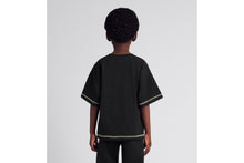 Load image into Gallery viewer, Kid&#39;s T-Shirt • Black Cotton Jersey
