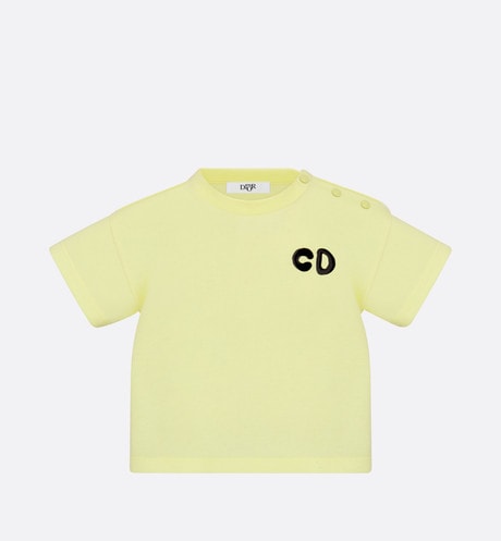 Baby T-Shirt • Lime Cotton Jersey