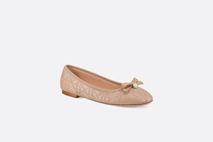 Dior Ballet Flat • Nude Quilted Cannage Calfskin