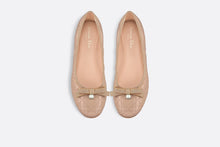 Load image into Gallery viewer, Dior Ballet Flat • Nude Quilted Cannage Calfskin
