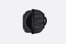 Load image into Gallery viewer, Rider Backpack • Black Maxi Dior Oblique Jacquard
