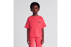 Kid's T-Shirt • Coral Cotton Jersey
