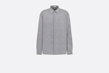 Load image into Gallery viewer, Dior Icons Cannage Shirt • Gray Silk Blend
