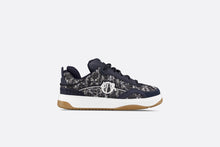 Load image into Gallery viewer, B9S Skater Sneaker – LIMITED AND NUMBERED EDITION • Navy Blue Cannage Cotton Tweed
