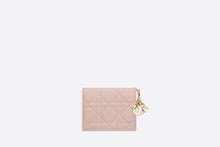 Load image into Gallery viewer, Mini Lady Dior Wallet • Powder Pink Cannage Lambskin

