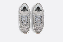 Load image into Gallery viewer, B9S Skater Sneaker – LIMITED AND NUMBERED EDITION • Silver-Tone Cannage Cotton Tweed
