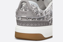 Load image into Gallery viewer, B9S Skater Sneaker – LIMITED AND NUMBERED EDITION • Silver-Tone Cannage Cotton Tweed

