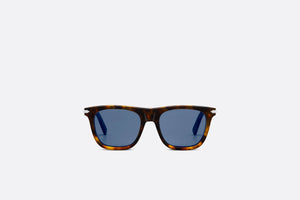 DiorBlackSuit S13I • Gradient Brown Tortoiseshell-Effect Square Sunglasses