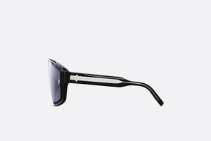 CD Diamond M1U • Black and Crystal Mask Sunglasses