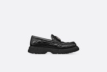 Load image into Gallery viewer, Dior Buffalo Loafer • Black Cannage Kumo Leather
