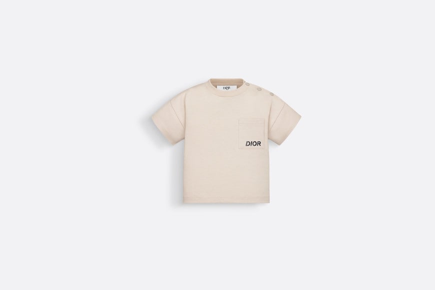 Baby T-Shirt • Ecru Cotton Jersey