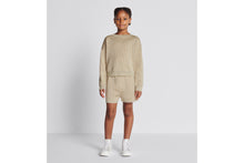 Load image into Gallery viewer, Kid&#39;s Shorts • Metallic Gold-Tone Dior Oblique Knit-Blend Jacquard

