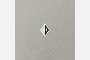 CD Diamond Relaxed-Fit T-Shirt • Gray Organic Cotton Jersey