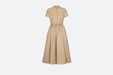 Load image into Gallery viewer, Dior Or Mid-Length Dress • Gold-Tone Technical Cotton and Silk
