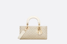 Load image into Gallery viewer, Small Dior Or Lady D-Joy Bag • Gold-Tone Diamond Jacquard with Metallic Thread
