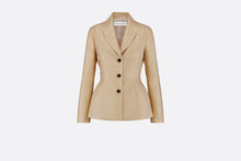 Load image into Gallery viewer, Dior Or Fitted Jacket • Gold-Tone Technical Cotton and Silk

